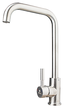 SANITARE - Baterie bucatarie inox teava 90°
