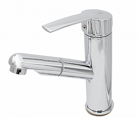 SANITARE - Baterie lavoar extractibila, design rotund