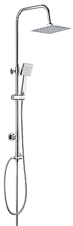 SANITARE - Set dus fix si mobil design patrat