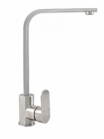 SANITARE - Baterie bucatarie INOX model FLAT 90°, Ermetiq
