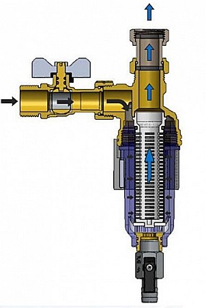 Filtru anti-magnetita pentru centrale termice Tiemme T-Mag 3/4" [2]