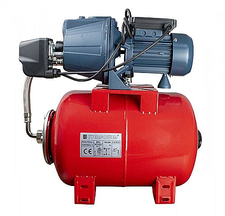POMPE SI HIDROFOARE - Hidrofor Everpower BAR-JET80/24, 800W, vas otel 24 litri, debit 42L/min, adancime 9 m