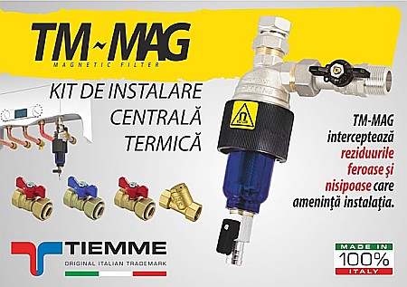 Kit de instalare pentru centrala termica anti-magnetita TIEMME [1]