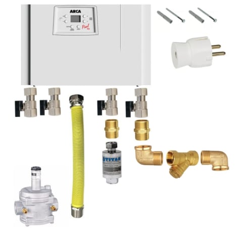 ACCESORII PENTRU MONTAJ - KIT MONTAJ PENTRU CENTRALA TERMICA COMPLET