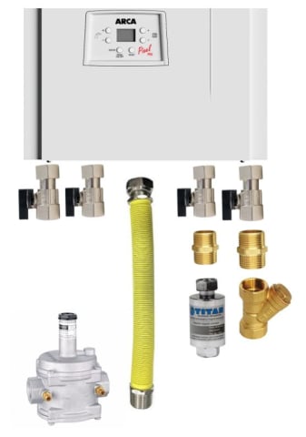 ACCESORII PENTRU MONTAJ - KIT MONTAJ PENTRU CENTRALA TERMICA CU REGULATOR GAZ