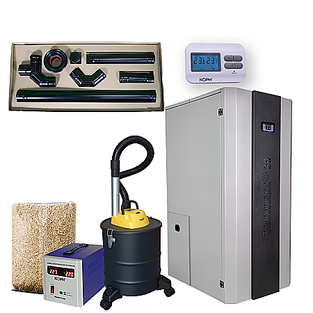 Pachet centrala cu peleti de 25 kW TERMAX-COMPACT [0]