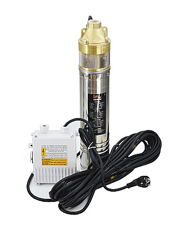 POMPE SI HIDROFOARE - Pompa submersibila put 1100W Everpro 4SKM150, 95 m, 9.5 bar, tablou comanda