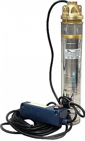 POMPE SI HIDROFOARE - Pompa submersibila put 1500W Everpro 4SKM200, 110 m, 11 bar, tablou comanda