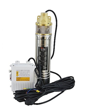 POMPE SI HIDROFOARE - Pompa submersibila put 750W Everpro 4SKM100, 60 m, 6 bar, tablou comanda