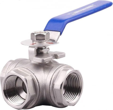 ROBINETI INDUSTRIALI - ROBINET 1'' CU 3 CAI