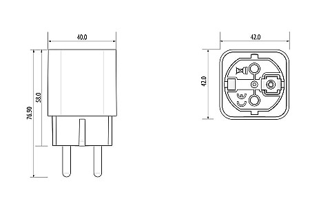 Salus SPE600 PRIZA INTELIGENTA CU MONITORIZARE CONSUM DE ENERGIE [1]