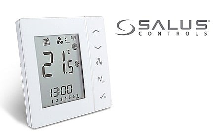 CU CONTROL PRIN INTERNET - Salus FC600 TERMOSTAT PENTRU VENTILOCONVECTOR CU MONTAJ IN DOZA
