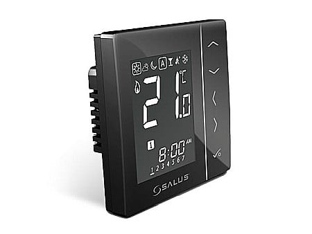 AUTOMATIZARI - Salus VS10BRF TERMOSTAT NEGRU WIRELESS CU MONTAJ IN DOZA