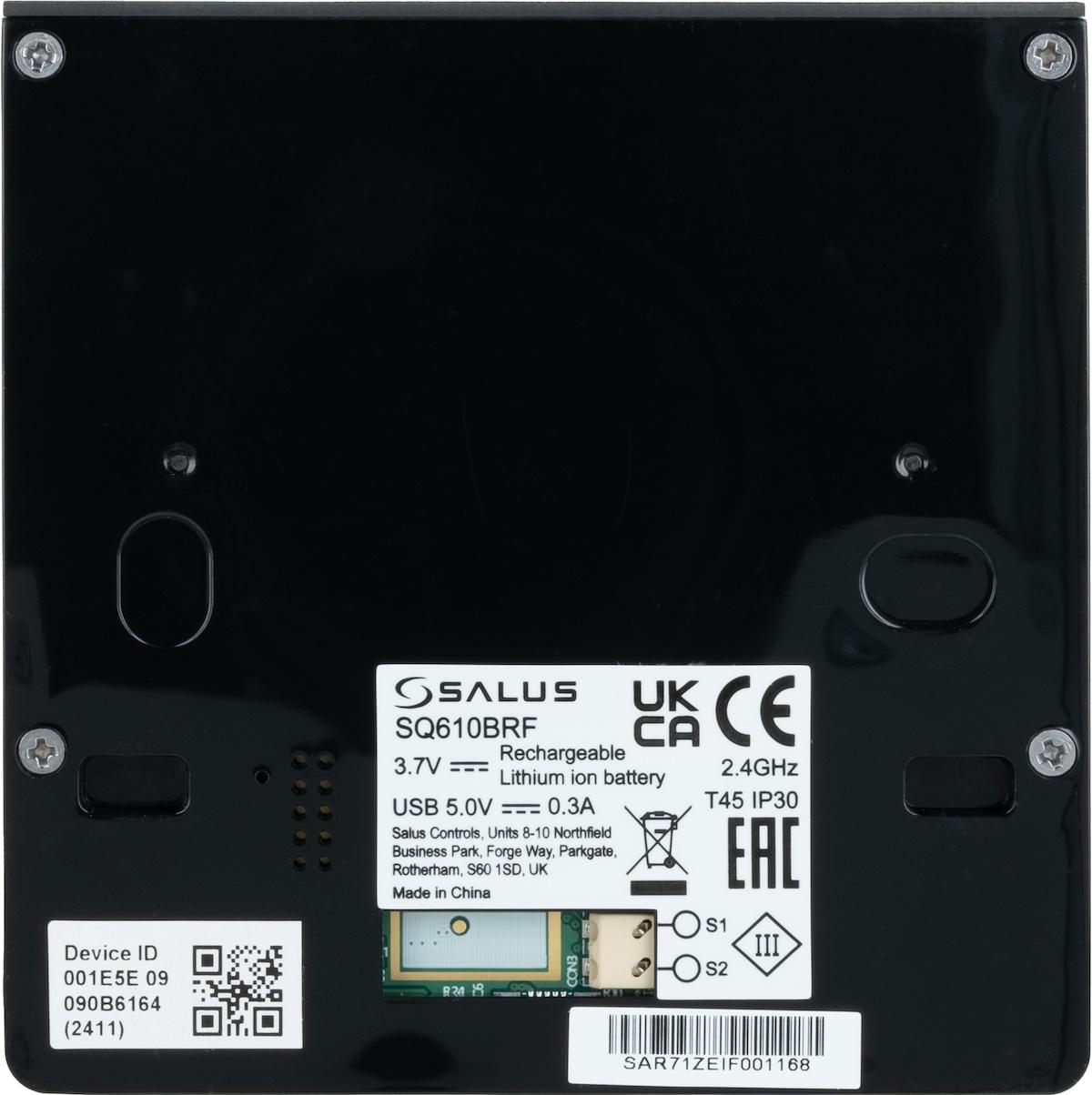 Termostat Salus SQ610BRF negru smart Quantum IT600 [3]
