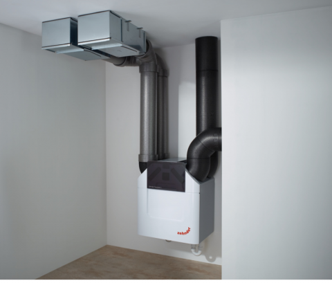 VENTILATIE CU RECUPERARE DE CALDURA - ZEHNDER COMFOAIR Q350 TR ENTHALPY + ZEHNDER COMFOCONNECT INTERFATA LAN C