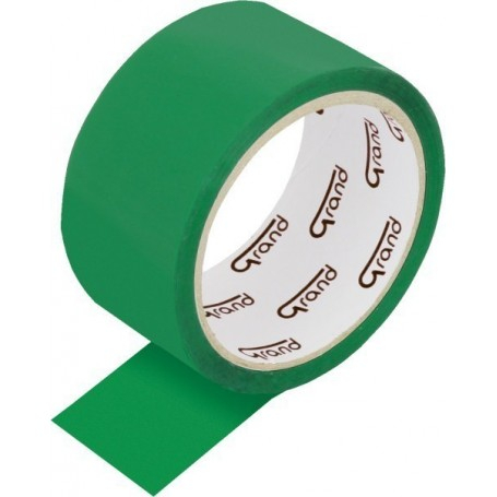 Accesorii Ambalare - Banda adeziva Grand,  48mm x 50m, verde, acrilic