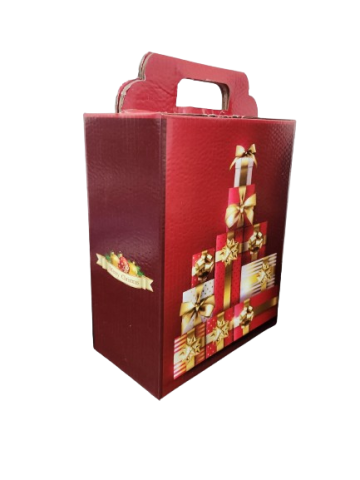 Cutie Cadou Crăciun Roșie 280x200x350 mm | Cubi.ro [1]