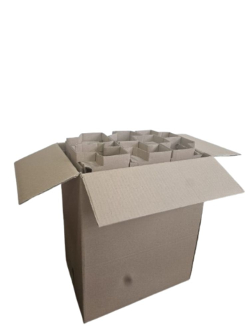 Cutie vin transport online, 6 sticle, 335x230x395, pentru 3 x suport 2 sticle vin [2]