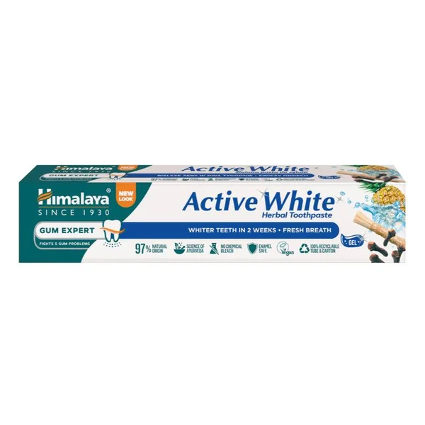 Ingrijire personala & Cosmetice - Pasta de dinti Himalaya Active White, 75 ml