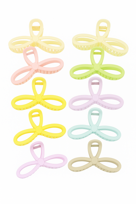 Set 12 Cleme Par 13cm Fundita Pastel – Accesorii Mari, Colorate, Rezistente [2]