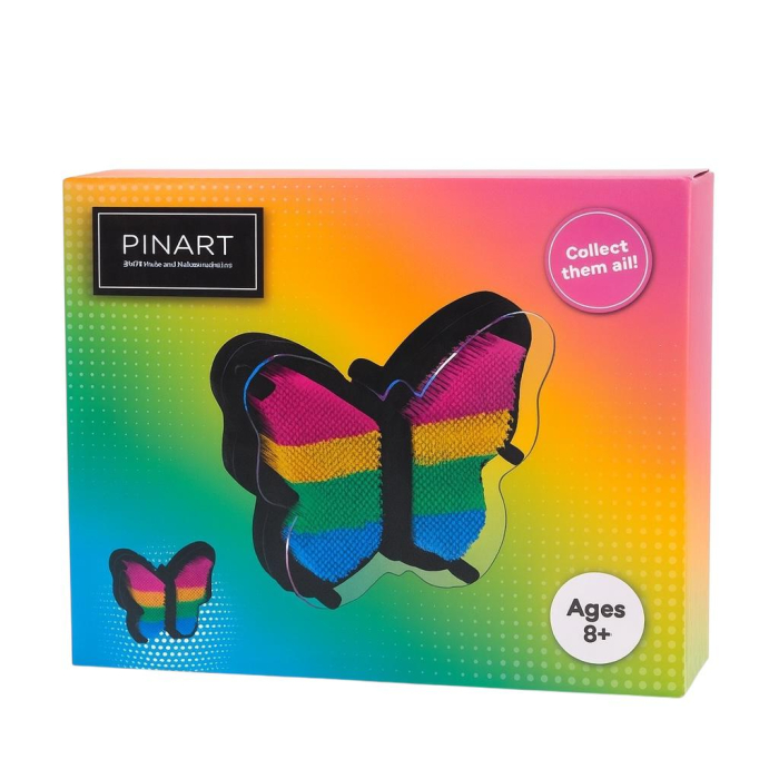 Pin Art Fluture Rainbow – Jucarie 3D Creativa pentru Copii 8+ [2]
