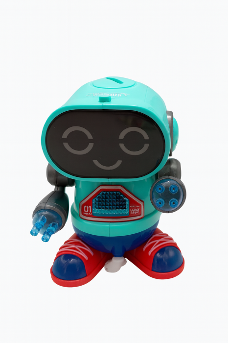 Robot Dansator cu Lumini si Sunete – 16x13 cm, Rock Robot [2]