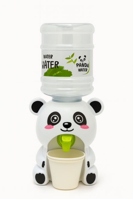 Dispenser Apa pentru Copii Panda 24 cm – Jucarie cu Pahar Inclus [1]