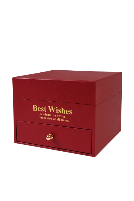 Set Cadou Luxury cu 8 Trandafiri din Sapun, Inel Reglabil si Ceas in Cutie cu Sertar [2]