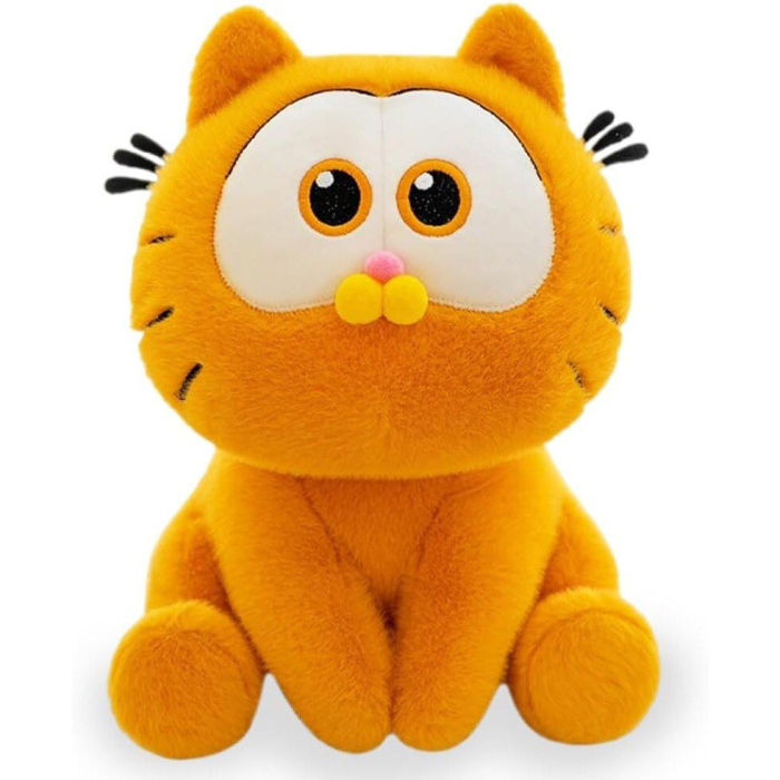 Pisica Plus Portocalie 35 cm – Jucarie Pufoasa Kawaii, Cadou Adorabil pentru Copii [1]