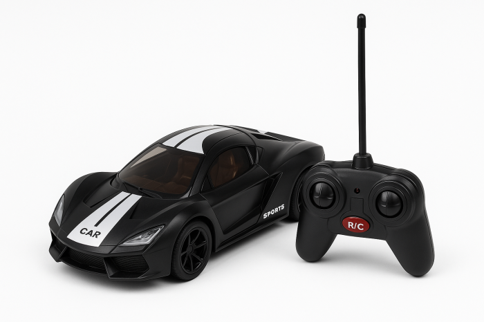 Masina sport cu radiocontrol 33 cm, Accelerate Sports Car, 2.4 GHz, design negru [1]