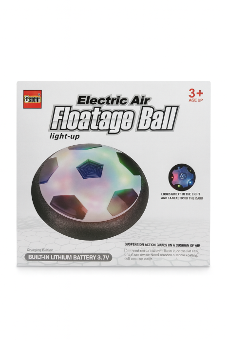 Minge Hoverball cu Lumini LED – Electric Air Floatage, Model 18x18 cm, Efect de Plutire [3]