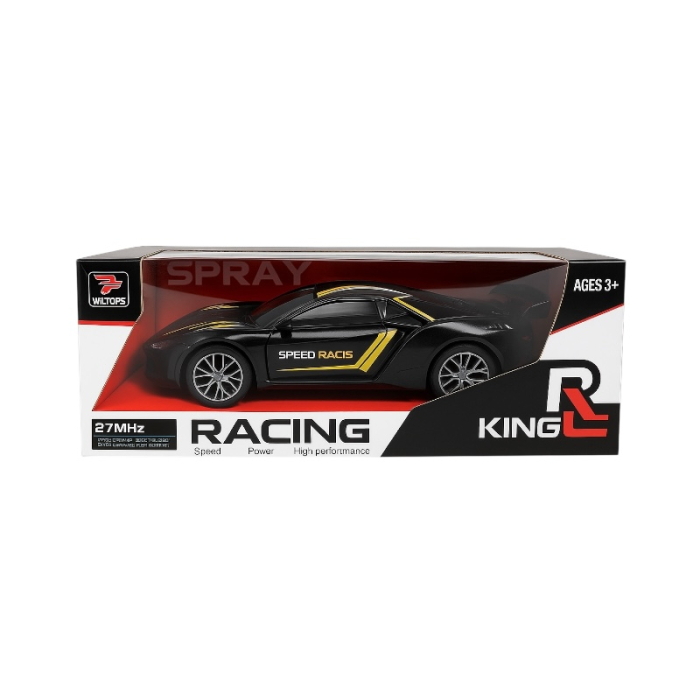 Masina sport cu radiocomanda, model Racing King R, 27MHz – 27x12cm [2]