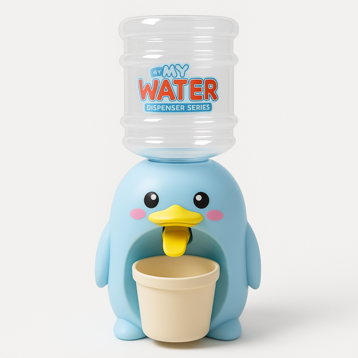 Dispenser Apa pentru Copii – Model Pinguin Albastru – 24 CM [1]
