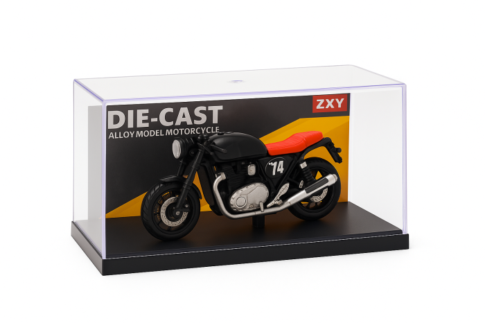 Motocicleta Die-Cast in Vitrina Display – Model #14 [2]