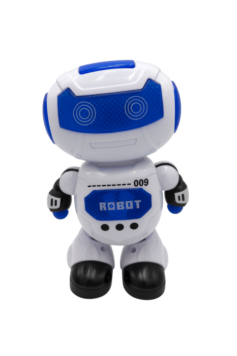 Robot Dansator 22x14 cm – Lumini, Sunete, Miscare, Functioneaza pe Baterii [2]