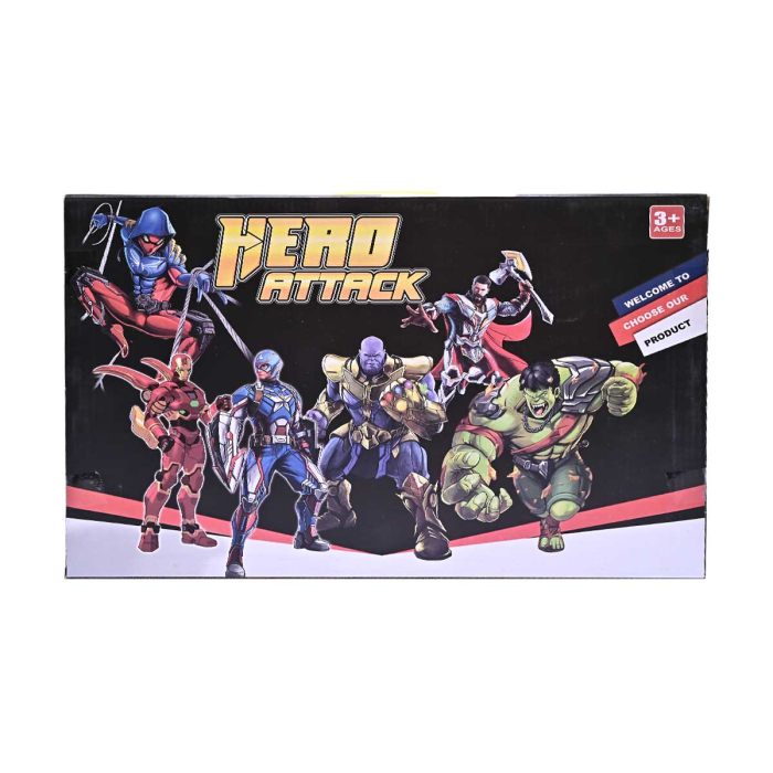 Set figurine supereroi cu masca si accesorii – jucarie pentru copii 3+ [2]