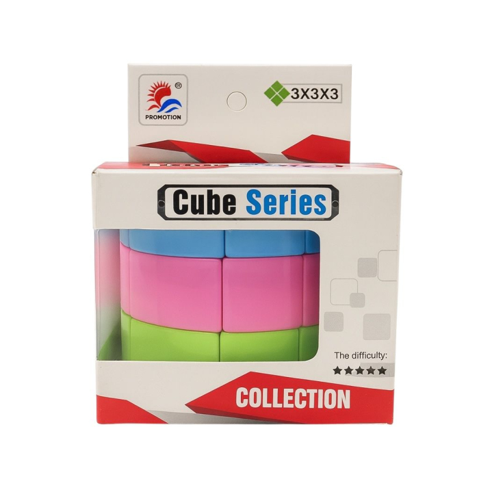Cub Rotativ 3x3x3 Colorat – Puzzle Antistres pentru Copii si Adulti [2]