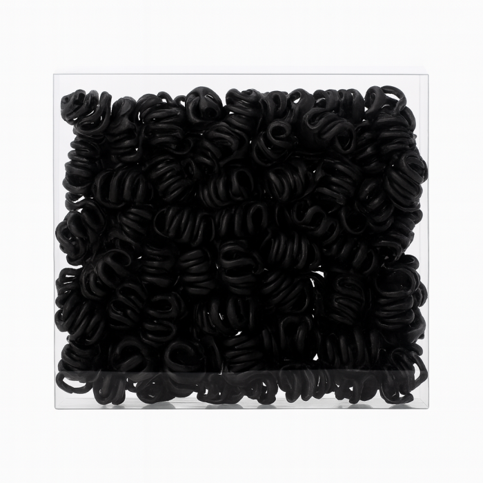 Set 100 clamite mici par, negre – accesorii rezistente pentru coafuri, prindere fixa [1]