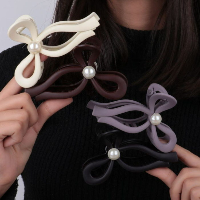 Set 12 Cleme Par 11cm Fundita cu Perla – Accesorii Elegante pentru Păr [1]