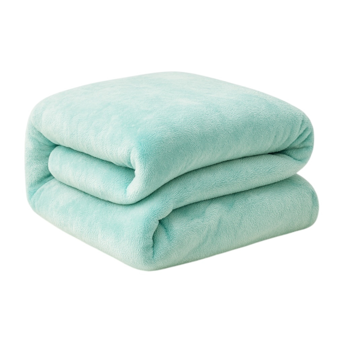 Patura Cocolino albastru deschis 200x230 cm, pufoasa, calduroasa, 1 kg [2]