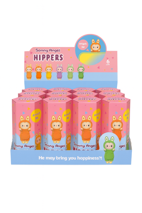 Set 12 Figurine Hippers – 10 cm – Rainbow Bunny Series [1]