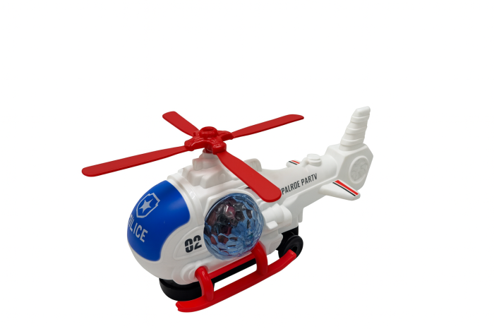 Elicopter Police 19.5x10 cm – Scoate Fum, Lumini, Sunete, Se Misca [2]