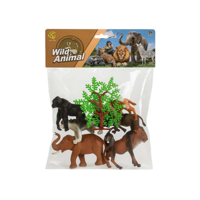 Set Animale Salbatice – Wild Animal – Figurine + Decor Jungla [1]
