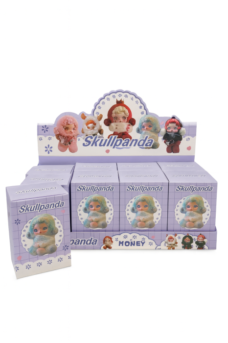 Set 6 Figurine Skullpanda – 10 cm – Honey Winter Edition [2]