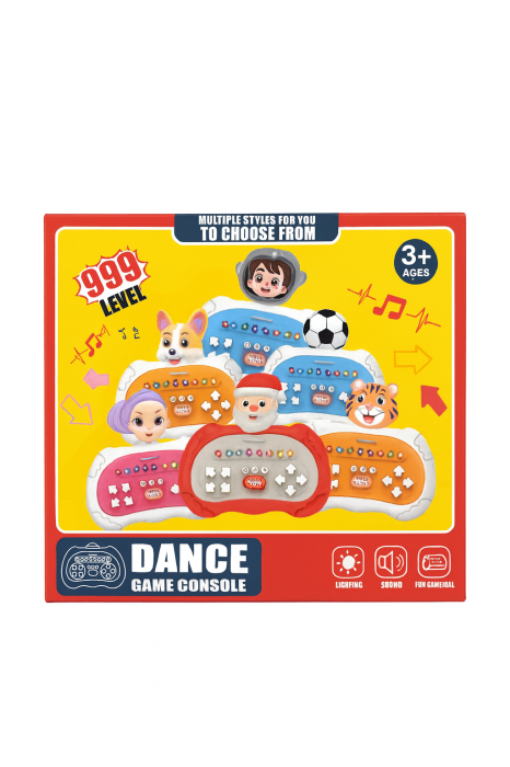 Joc Interactiv Robot pentru Copii, Lumini si Sunete, Butoane Colorate, Distractiv si Educativ [2]