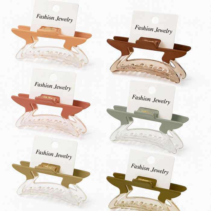 Set 12 Cleme Par 10cm Culori Naturale – Accesorii Rezistente cu Design Modern [2]