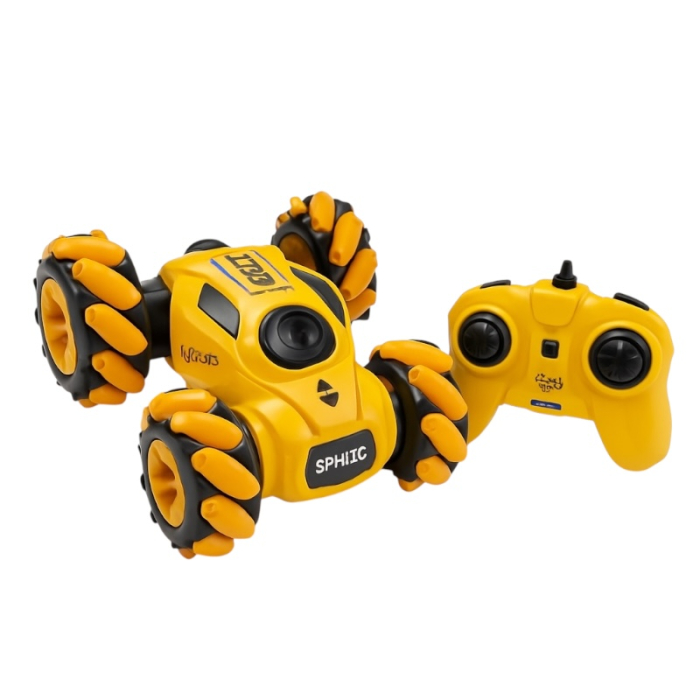 Masinuta Stunt 4x4 cu Deformare si Roti 360°, Telecomanda 2.4G – Super Racing Car, 40x30cm [1]