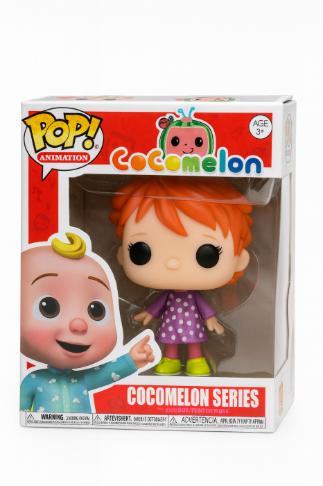 Figurina Series – Personaj cu Rochita Mov, Vinyl Colectibil [1]