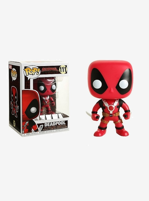 Figurina Deadpool Erou Masca Rosu – Model Colectie cu Detalii Premium [2]