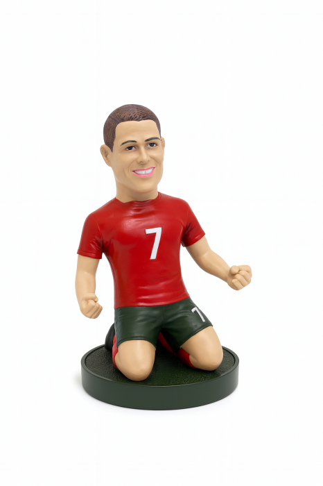 Figurina Ceramica Fotbalist – 13 cm, Model Colectie, Detalii Realiste [1]